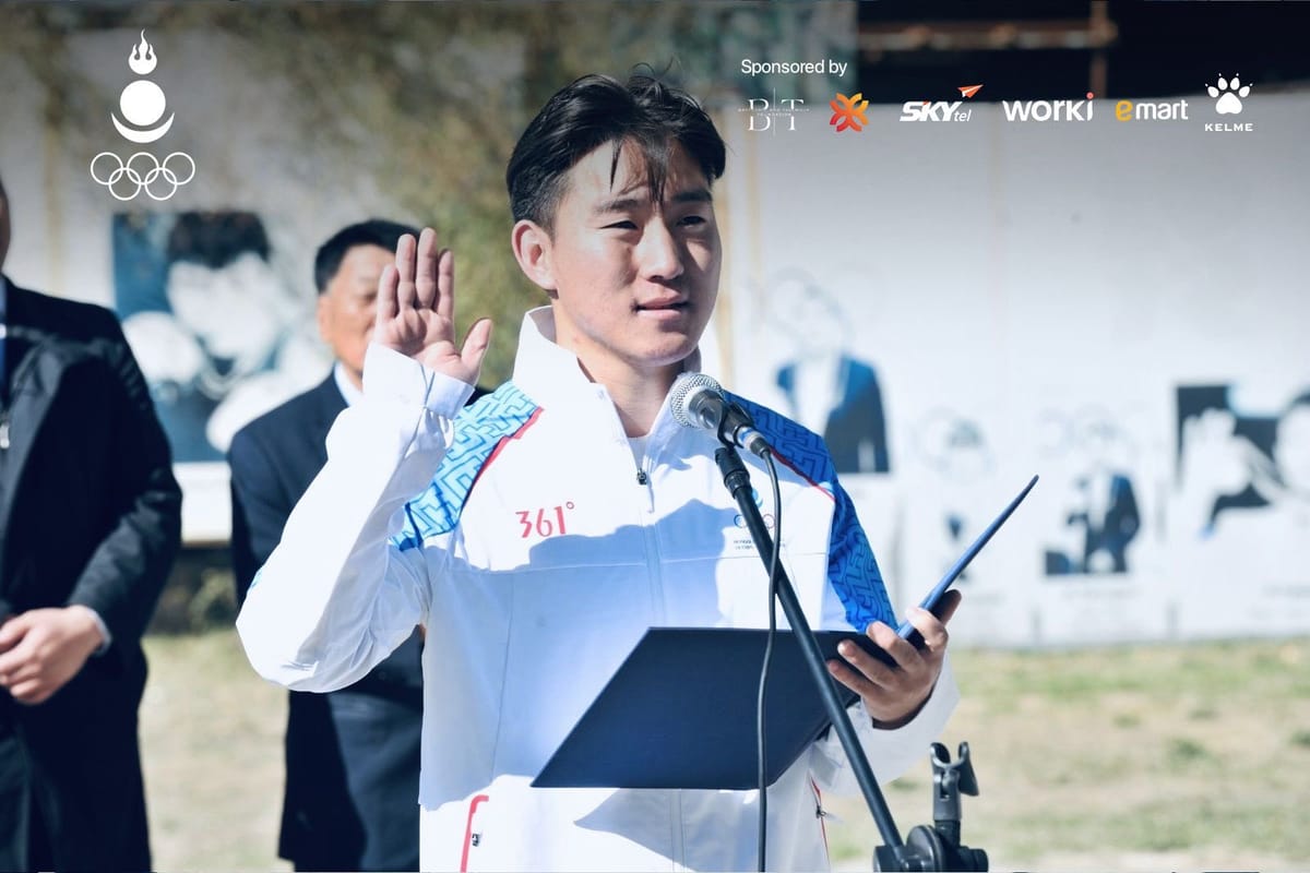 Team Mongolia Heads to Asian Youth Games