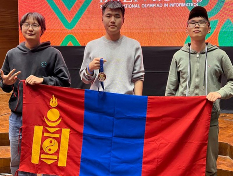 Bronze Medal for Mongolia at the International Olympiad in Informatics