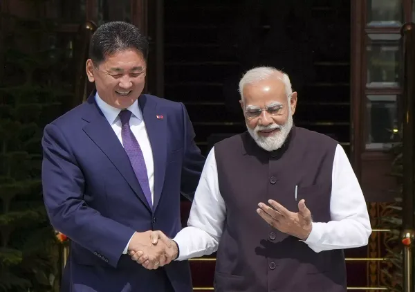 Mongolian President Visits India
