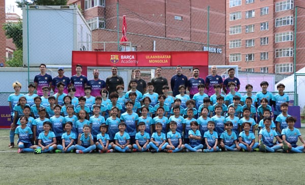 Barcelona Football Club to Open Academy in Mongolia